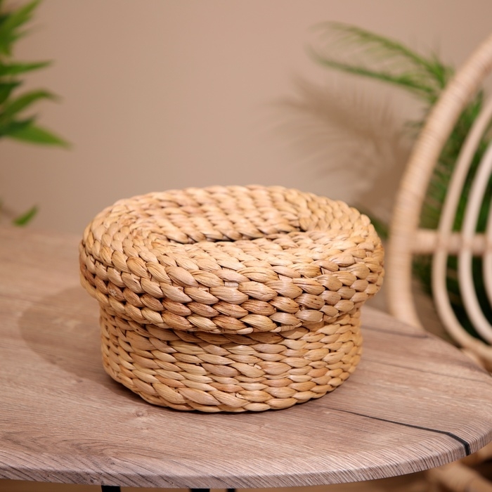 Салфетница плетёная 25х25х13 см Салфетница плетёная 25х25х13 см