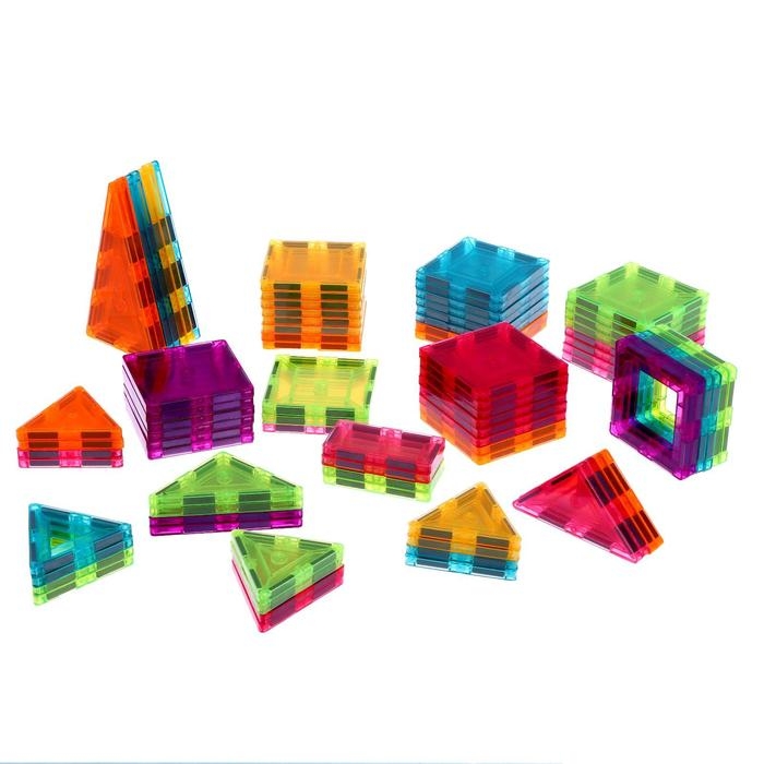 Конструктор магнитный «Геометрические фигуры», 82 детали Конструктор магнитный «Геометрические фигуры», 82 детали