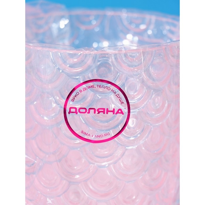 Кружка Доляна «Игра воображения», 550 мл, цвет прозрачный