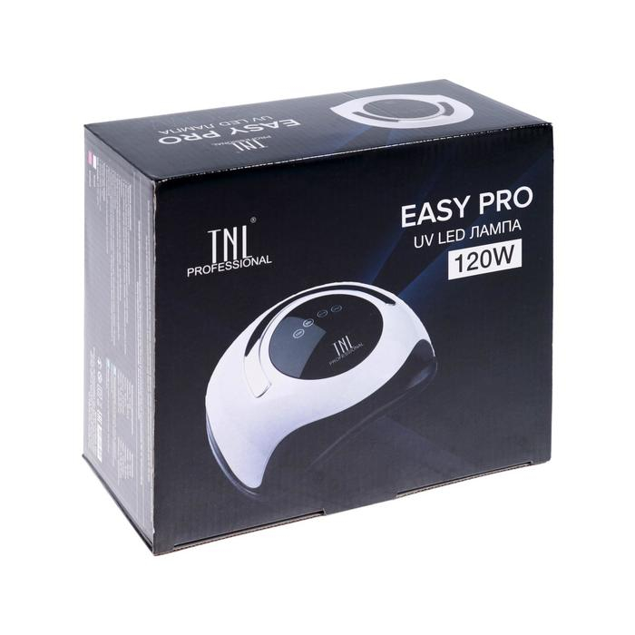 Лампа для гель-лака TNL Easy Pro, UV/LED, 120 Вт, 36 диодов, таймер 10/30/60/99 с, белая Лампа для гель-лака TNL Easy Pro, UV/LED, 120 Вт, 36 диодов, таймер 10/30/60/99 с, белая