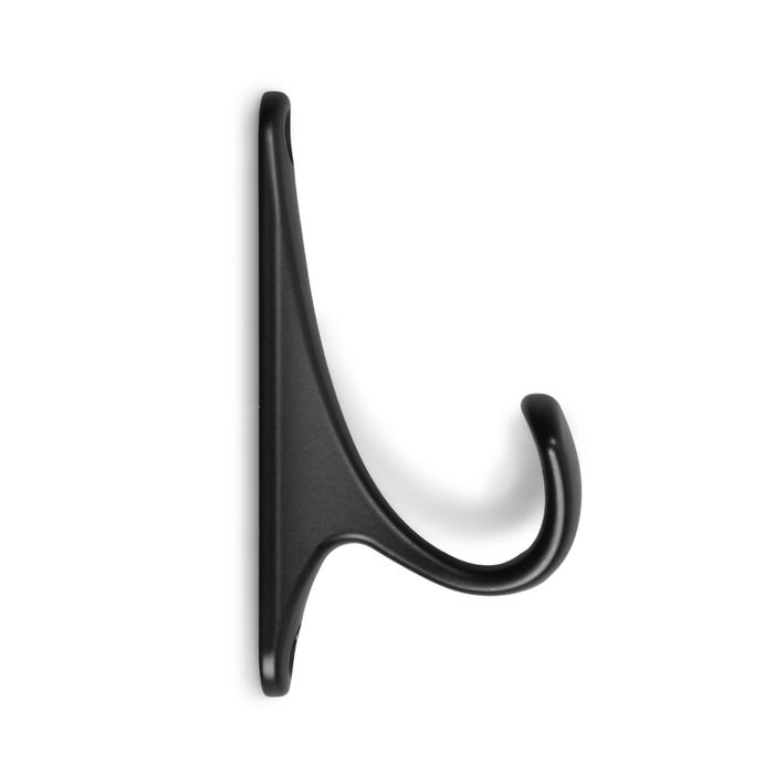 Крючок мебельный CAPPIO CLASSIC, однорожковый, черный Крючок мебельный CAPPIO CLASSIC, однорожковый, черный