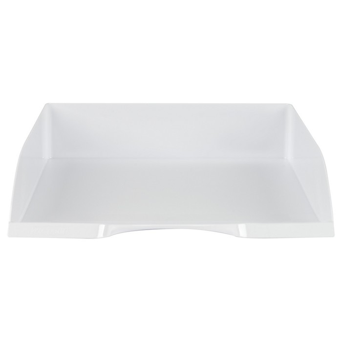 Лоток для бумаг горизонтальный Стамм  Лоток для бумаг горизонтальный Стамм "Дельта", белый