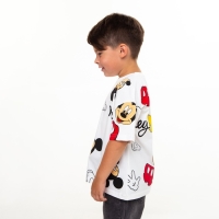 Футболка детская Mickey, цвет белый, рост 158-164 см (13-14 лет)