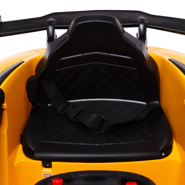 Электромобиль «Ламбо», 2 мотора, цвет желтый Электромобиль «Ламбо», 2 мотора, цвет желтый