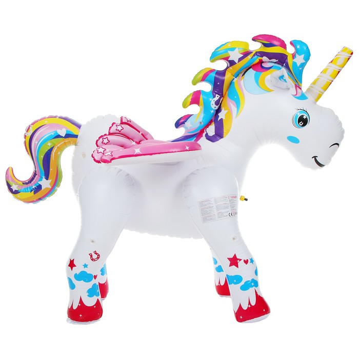 Игрушка надувная «Единорог», с распылителем, 213 х 153 х 167 см Игрушка надувная «Единорог», с распылителем, 213 х 153 х 167 см