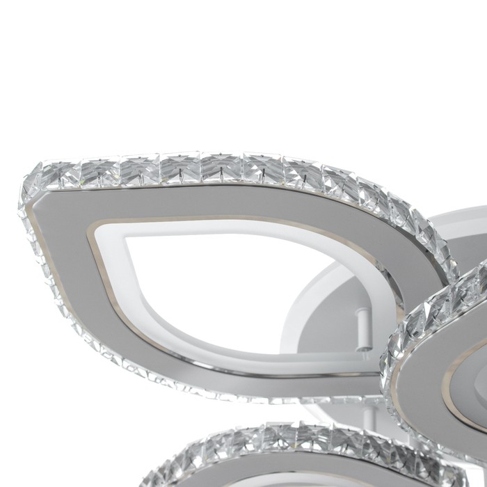 Люстра с ПДУ "Лючия" 8хLED 272Вт 3000-6000К RGB белый 78х78х16см