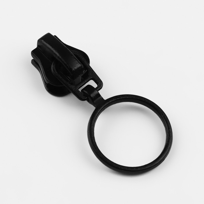 Бегунок автоматический для молнии «Трактор», №5, 10 шт, цвет чёрный Бегунок автоматический для молнии «Трактор», №5, 10 шт, цвет чёрный