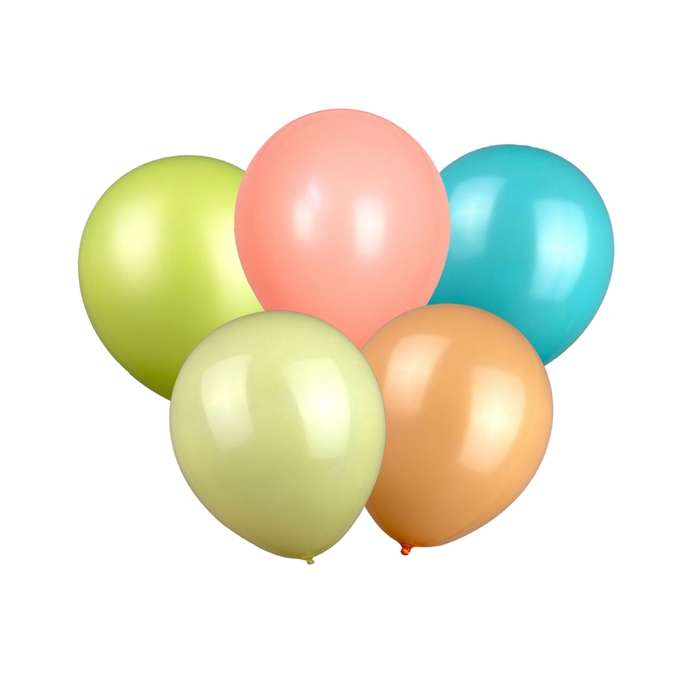 Шар латексный 10 Шар латексный 10" «Летнее настроение», набор 25 шт., цвета МИКС