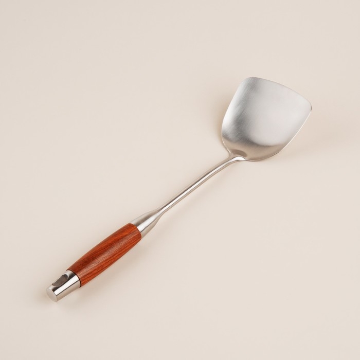 Лопатка из нержавеющей стали SL Home, «Рустик», 39×10 см, цвет серебряный Лопатка из нержавеющей стали SL Home, «Рустик», 39×10 см, цвет серебряный