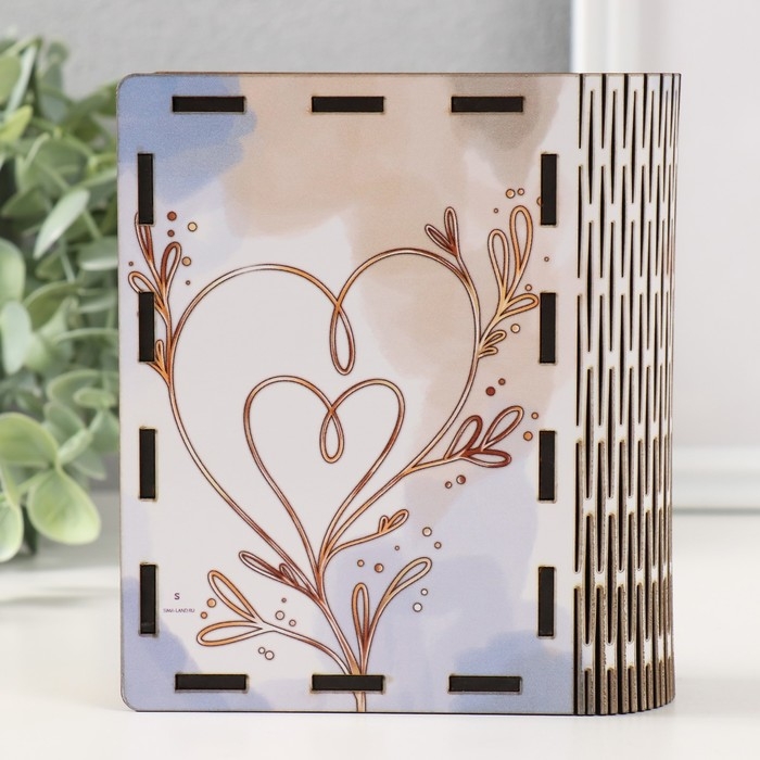 Шкатулка-книга  Шкатулка-книга "Мечтай" 14х12х5 см