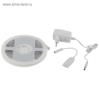 Комплект светодиодной ленты «Эра» 5 м, IP65, SMD5050, 30 LED/м, 12 В, Wi-Fi, RGB