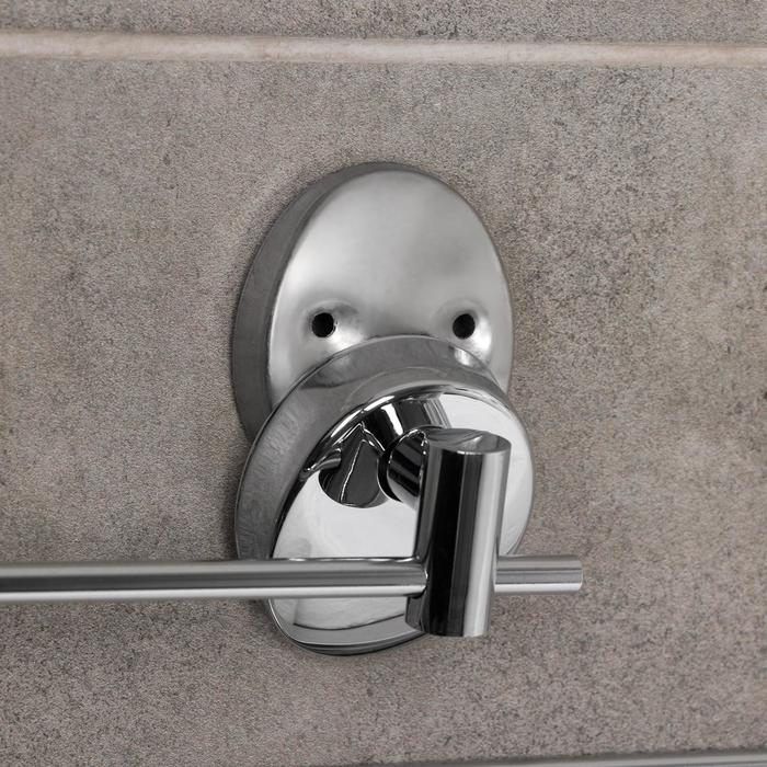 Держатель для полотенец одинарный, Accoona A11005-2, цвет хром Держатель для полотенец одинарный, Accoona A11005-2, цвет хром