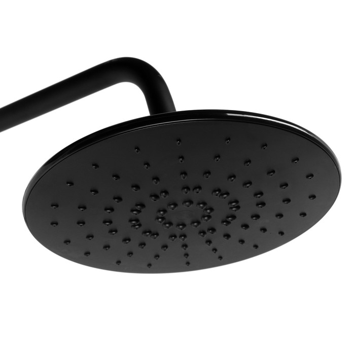 Душевая система ZEIN Z1015, тропическая и ручная лейка, шланг 150 см, черная Душевая система ZEIN Z1015, тропическая и ручная лейка, шланг 150 см, черная