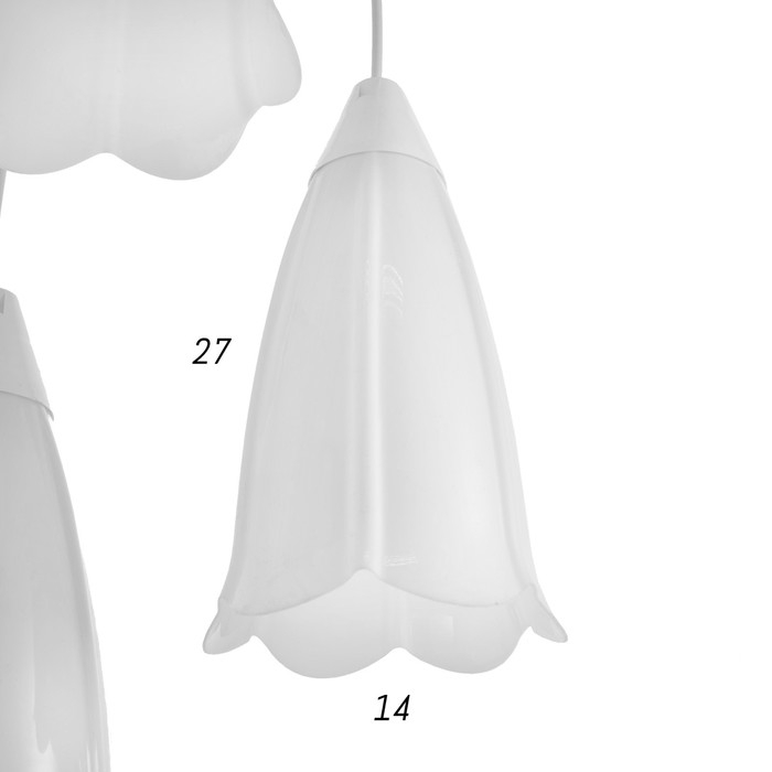 Светильник BayerLux Подвес BayerLuxной "Симпл" 3x15Вт E27 белый