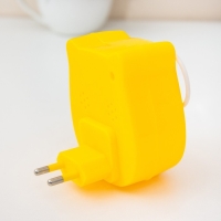 Ночник "Совенок" 220V 0,1W сохраняет энергию МИКС 7,5х7,5х3,7 см RISALUX