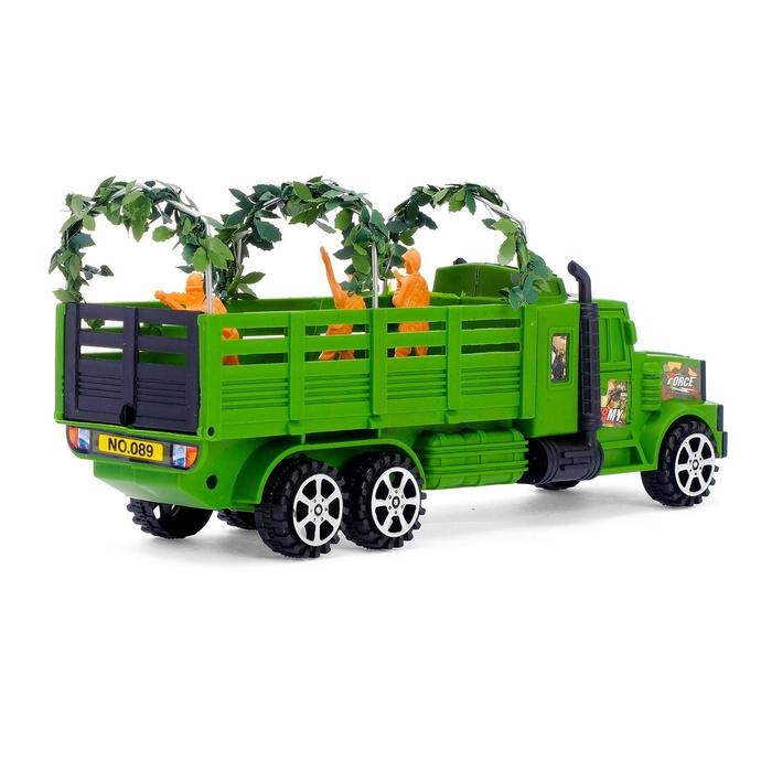 Грузовик инерционный &laquo;Военный&raquo;, с солдатами