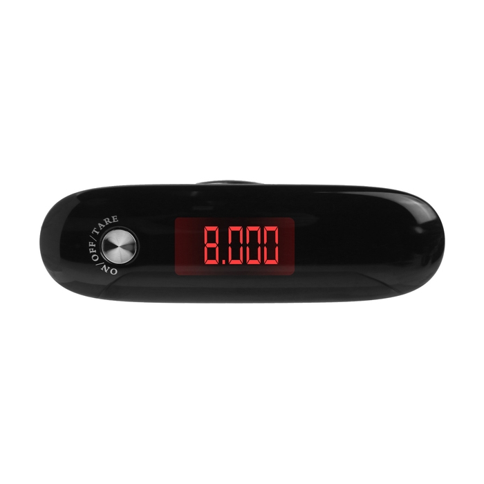 Весы-безмен Luazon LVU-09, электронный, до 50 кг, точность до 10 г, подсветка, крюк, чёрный