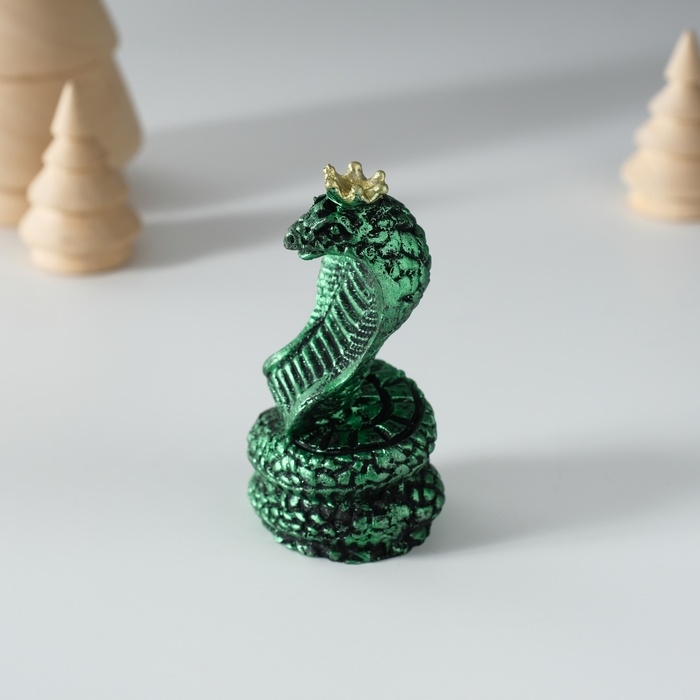 Сувенир полистоун Сувенир полистоун "Королевская кобра" МИКС 4х3,5х7,5 см