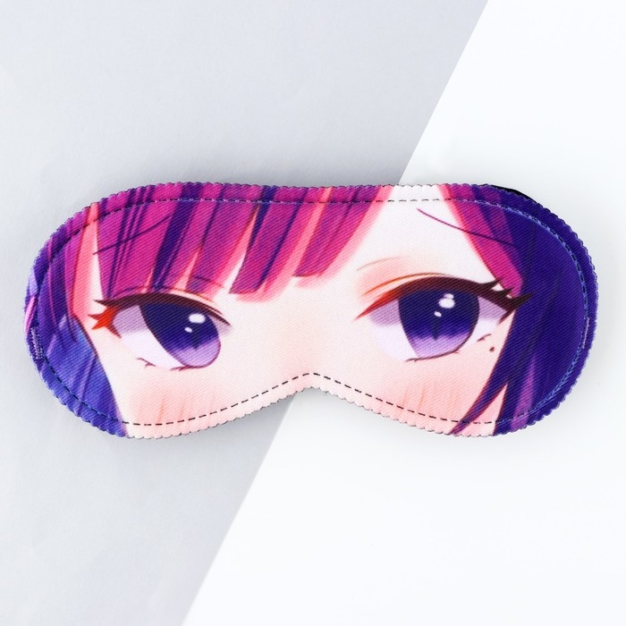 Маска для сна «Мизуки», 19.3 х 9.5 см, цвет бежевый Маска для сна «Мизуки», 19.3 х 9.5 см, цвет бежевый