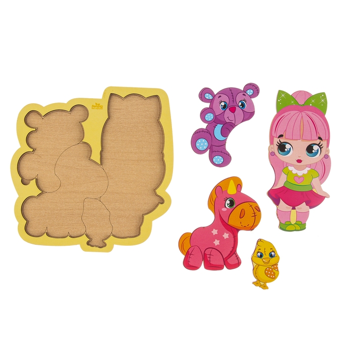 Головоломка «Игрушки» для самых маленьких Головоломка «Игрушки» для самых маленьких