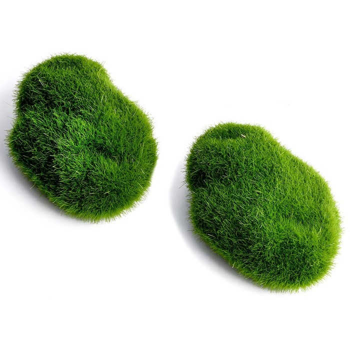 Основа для творчества «Камень со мхом» набор 2 шт., размер 1 шт. — 7 × 2 × 4,5 см Основа для творчества «Камень со мхом» набор 2 шт., размер 1 шт. — 7 × 2 × 4,5 см