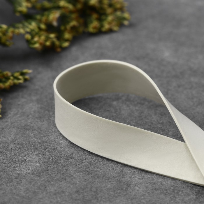 Резинка латексная гладкая, 7 мм, 50 м, цвет белый Резинка латексная гладкая, 7 мм, 50 м, цвет белый