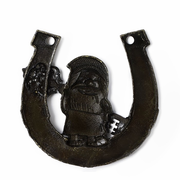 Подкова домовой с ключом Подкова домовой с ключом "Счастья в дом", 7 х 7 см