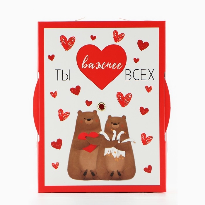 Коробка складная «Любовь », 16 х 12 х 5 см