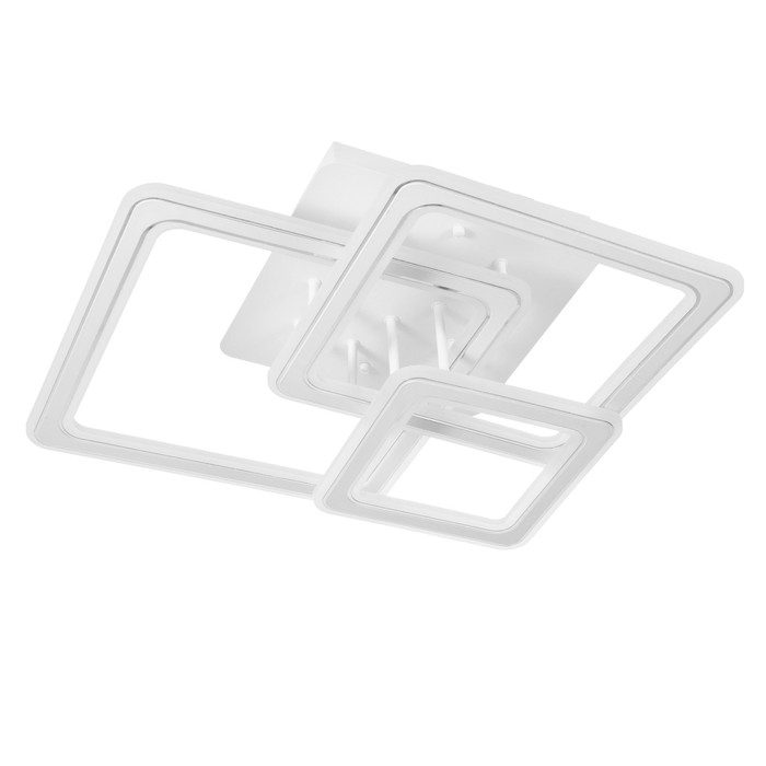 Люстра Люстра "Индира"с ПДУ LED 250Вт 3000-6000Вт белый 53,5х53,5х15см BayerLux