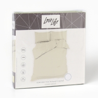 Постельное бельё LoveLife дуэт Young grass 143х215см-2шт, 225х240см, 50х70см-2шт100%хлопок, сатин125г/м²
