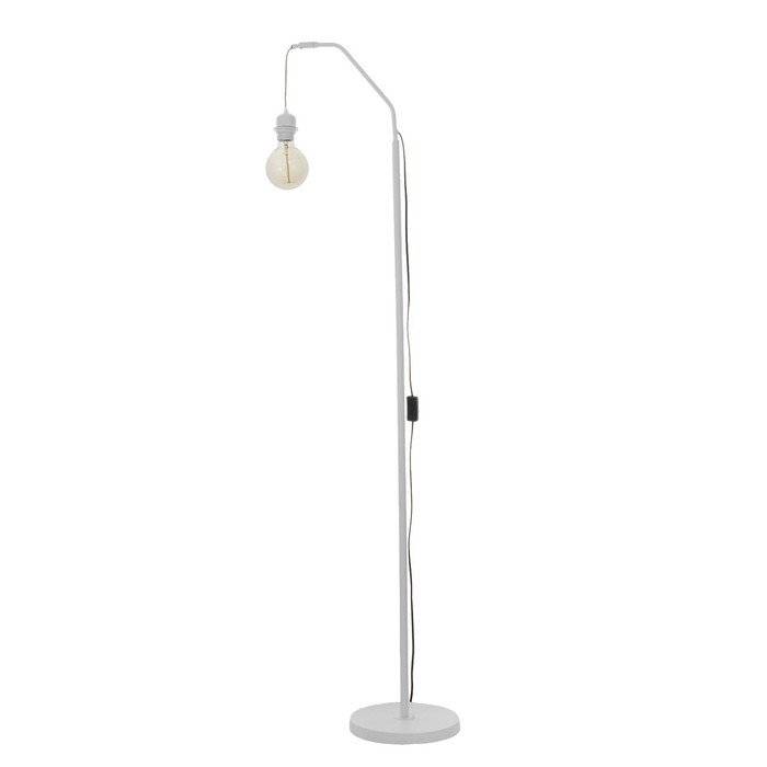 Торшер без абажура  Торшер без абажура "Медиум" Е27 40Вт  белый 32х26х151см