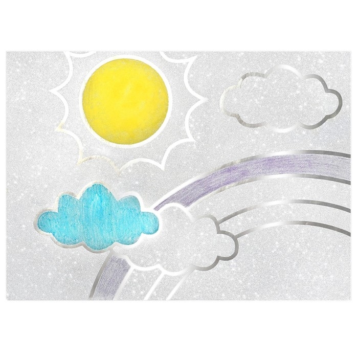 Бумага цветная самоклеящаяся, раскраска, А4, 6 листов, 1 цвет, с блёстками, односторонняя, в пакете, 80 г/м², Маша и Медведь Бумага цветная самоклеящаяся, раскраска, А4, 6 листов, 1 цвет, с блёстками, односторонняя, в пакете, 80 г/м², Маша и Медведь