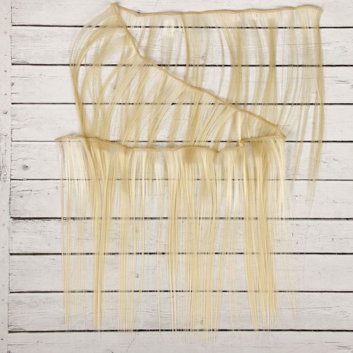 Волосы - тресс для кукол «Прямые» длина волос: 25 см, ширина:100 см, цвет № 613А Волосы - тресс для кукол «Прямые» длина волос: 25 см, ширина:100 см, цвет № 613А