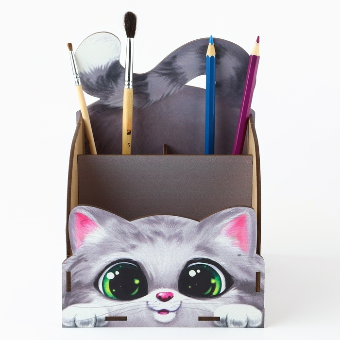 Органайзер для канцелярии «Котик» Органайзер для канцелярии «Котик»