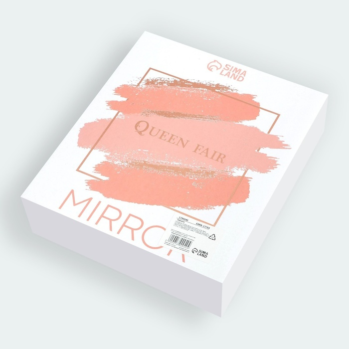 Зеркало настольное, на гибкой ножке, зеркальная поверхность 13,5 × 16,2 см, цвет белый Зеркало настольное, на гибкой ножке, зеркальная поверхность 13,5 × 16,2 см, цвет белый