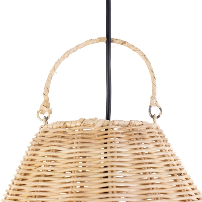 Светильник потолочный из ротанга Светильник потолочный из ротанга "Ангга" 1х120Вт, Е27, 40х60х60 см