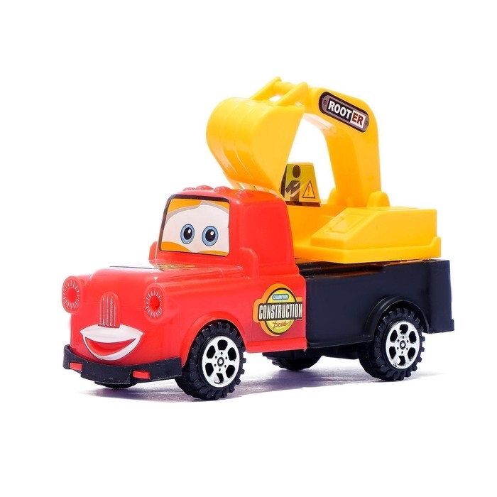 Машина инерционная «Забавная стройтехника», МИКС Машина инерционная «Забавная стройтехника», МИКС