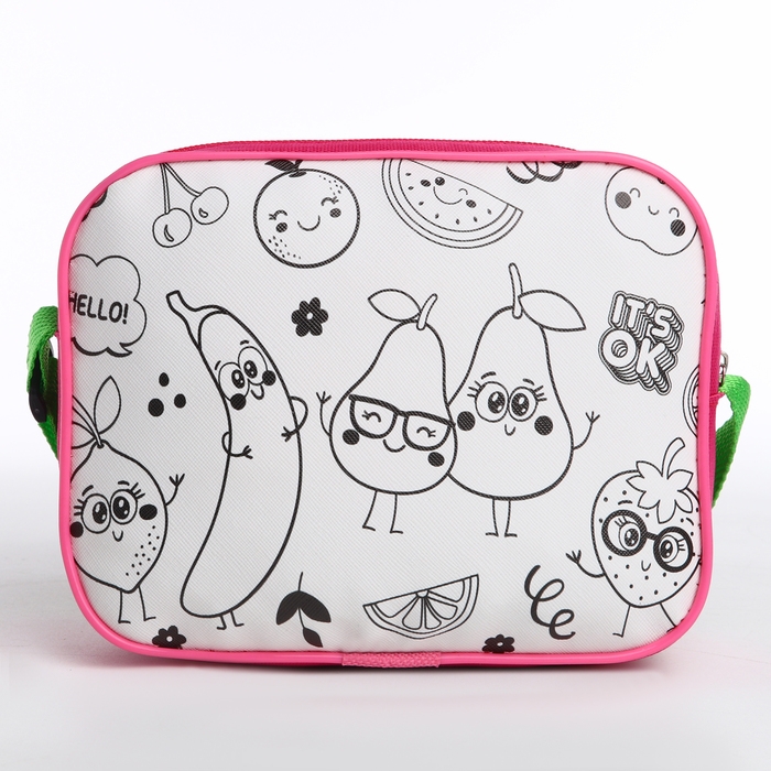 Сумка детская для девочки через плечо  Сумка детская для девочки через плечо "Весёлые друзья" 17х13х5 см