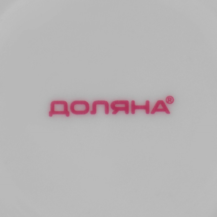 Набор керамической посуды Доляна «Мрамор», 24 предмета: тарелки d=19/21/24 см, чайная пара 200 мл, цвет розовый Набор керамической посуды Доляна «Мрамор», 24 предмета: тарелки d=19/21/24 см, чайная пара 200 мл, цвет розовый