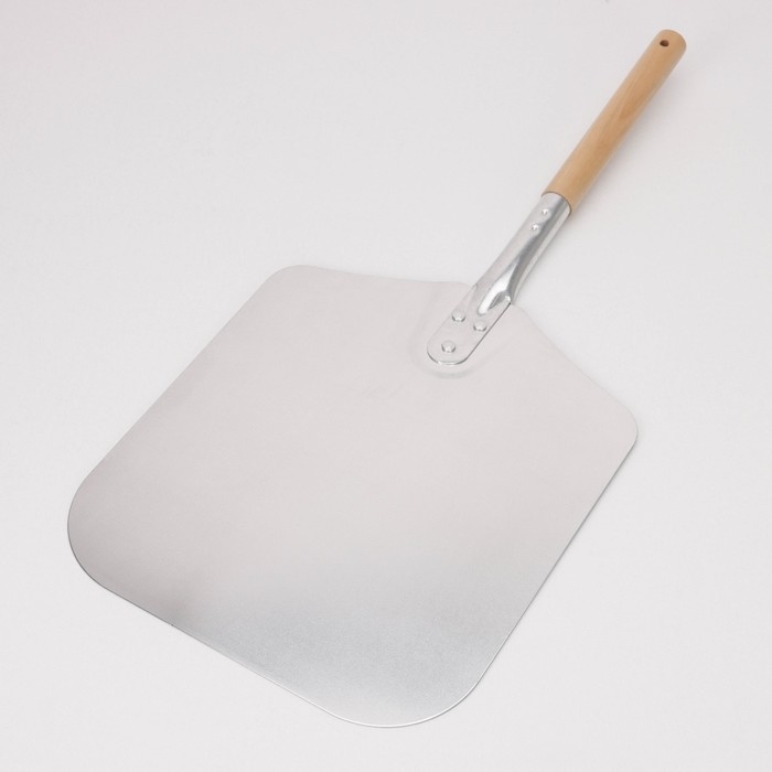 Лопата для пиццы из нержавеющей стали «Общепит», 66×30,5×2 , полотно 35,5х31 см, толщина 1,5 мм Лопата для пиццы из нержавеющей стали «Общепит», 66×30,5×2 , полотно 35,5х31 см, толщина 1,5 мм