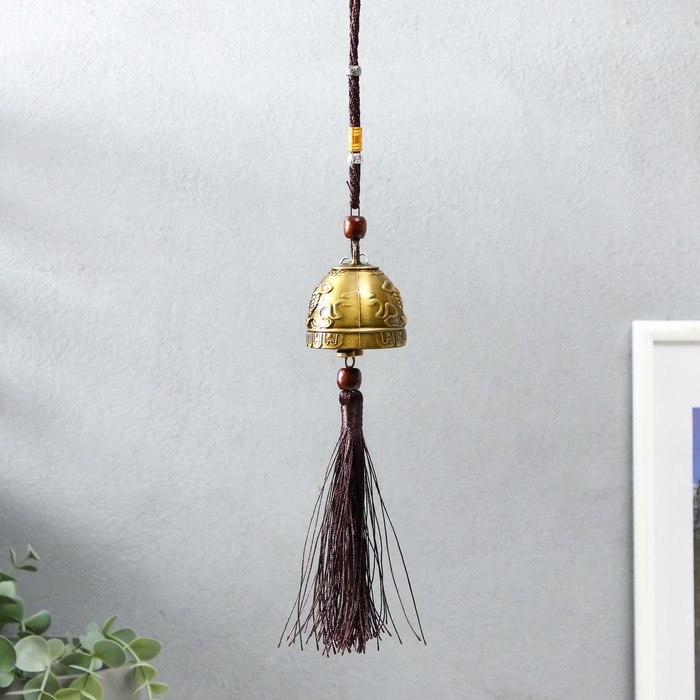 Колокольчик металл  Колокольчик металл "Карпы" 4,6х4,6х31 см