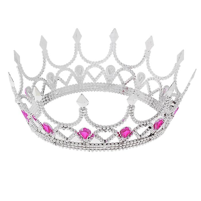 Венец королевы, цвет серебристый Венец королевы, цвет серебристый