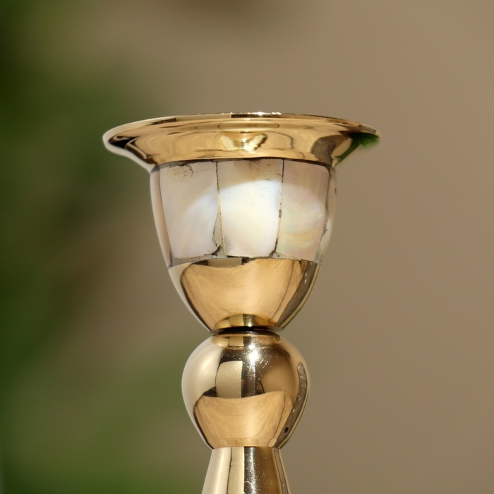 Подсвечник Подсвечник "Джипси" 18,5 см, латунь