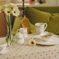 Сливочник фарфоровый SL Home «Милый дом», 200 мл, цвет белый