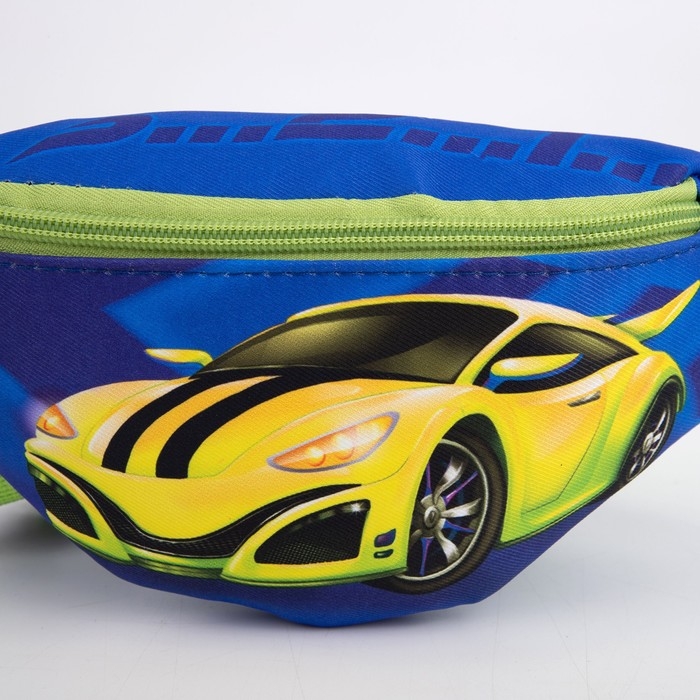 Сумка детская поясная для мальчика «Машина» 20 см х 10 см х 6 см Сумка детская поясная для мальчика «Машина» 20 см х 10 см х 6 см