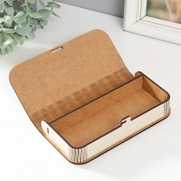 Новогодняя шкатулка  Новогодняя шкатулка "С Новым годом" 17х8,5х3,5 см