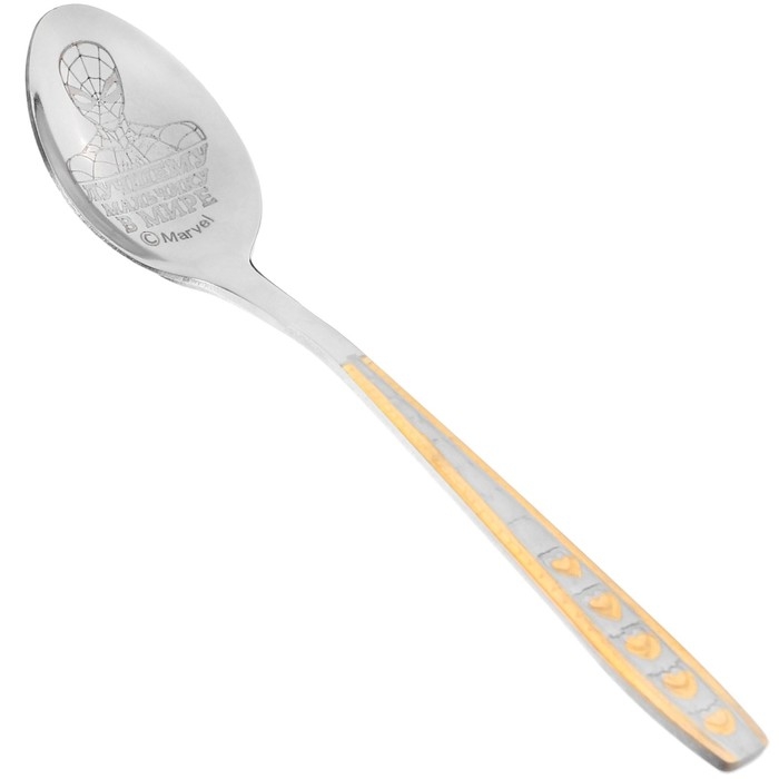 Ложечка детская, 2,3 х 11 см Ложечка детская, 2,3 х 11 см "Супергерой", Человек-паук