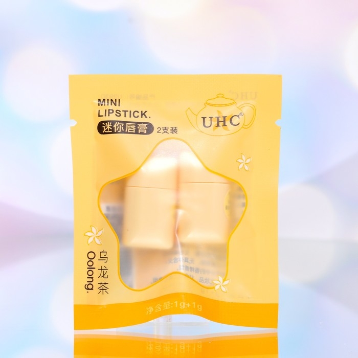 Набор мини-бальзамов для губ «Чай Улун», 2 шт Набор мини-бальзамов для губ «Чай Улун», 2 шт