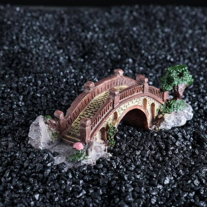 Декор для аквариума  Декор для аквариума "Мост", 15,5 х 6 х 5 см