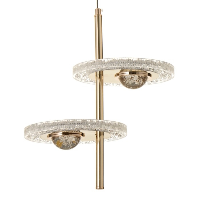 Светильник BayerLux "Имон" 32Вт LED золото 28х19,5х35см